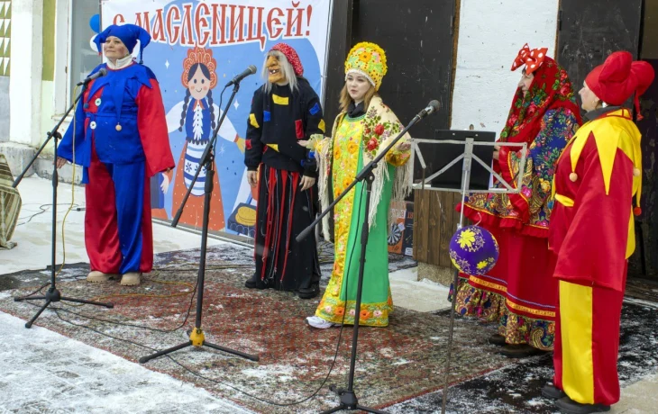 &laquo;Масленица - блинница, весны именинница&raquo;- масленичное народное гуляние.