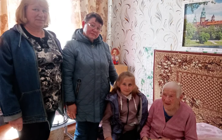 "Поздравления Детей войны на дому"
