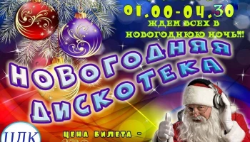 &laquo;Новогодние ритмы&raquo; ночная новогодняя дискотека.