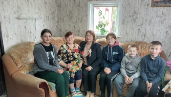 &laquo;Войной изломленное детство&raquo; встреча с детьми войны на дому.