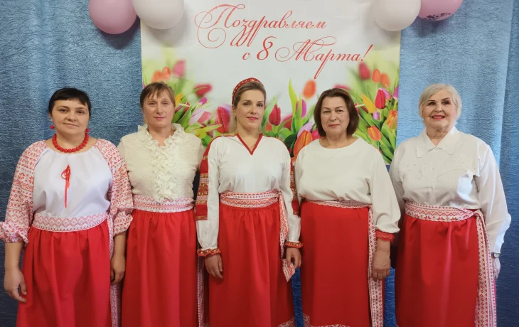 "Мелодия весны" концертная программа,посвященная 8 Марта