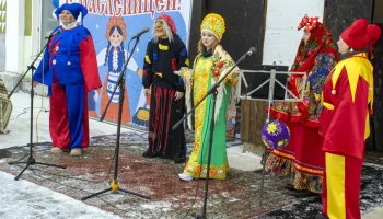 &laquo;Масленица - блинница, весны именинница&raquo;- масленичное народное гуляние.